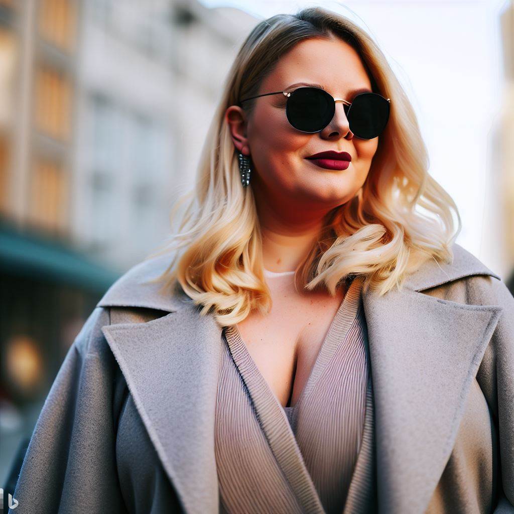 Imagem de modelo com óculos